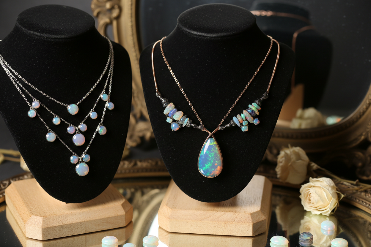 Opal Necklaces