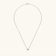 1 Carat Moissanite 925 Sterling Silver Pendant Necklace