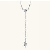 Moissanite 925 Sterling Silver Necklace