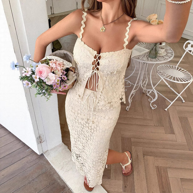 Casual style chest wrapped dress for women