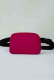 Buckle Zip Closure Fanny Pack