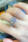 Exquisite 5 Carat Moissanite 925 Sterling Silver Ring