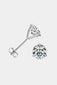 2 Carat Moissanite 925 Sterling Silver Stud Earrings