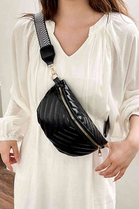 PU Leather Sling Bag