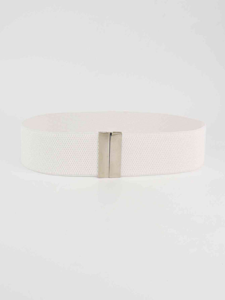 Alloy Buckle Elastic Belt