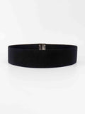 Alloy Buckle Elastic Belt