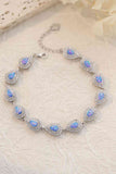 925 Sterling Silver Opal Bracelet