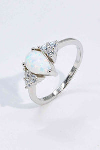 Limitless Love Opal and Zircon Ring