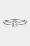 Moissanite 925 Sterling Silver Solitaire Ring