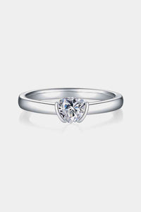 Moissanite 925 Sterling Silver Solitaire Ring