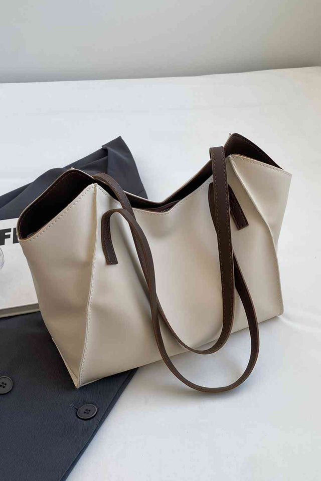 PU Leather Tote Bag