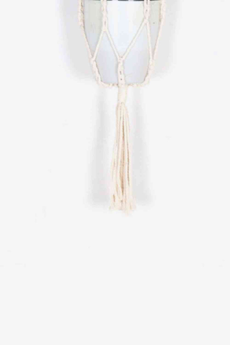 Macrame Basket Wall Hanging