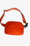 Buckle Zip Closure Fanny Pack