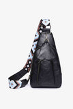 Adored Take A Trip PU Leather Sling Bag