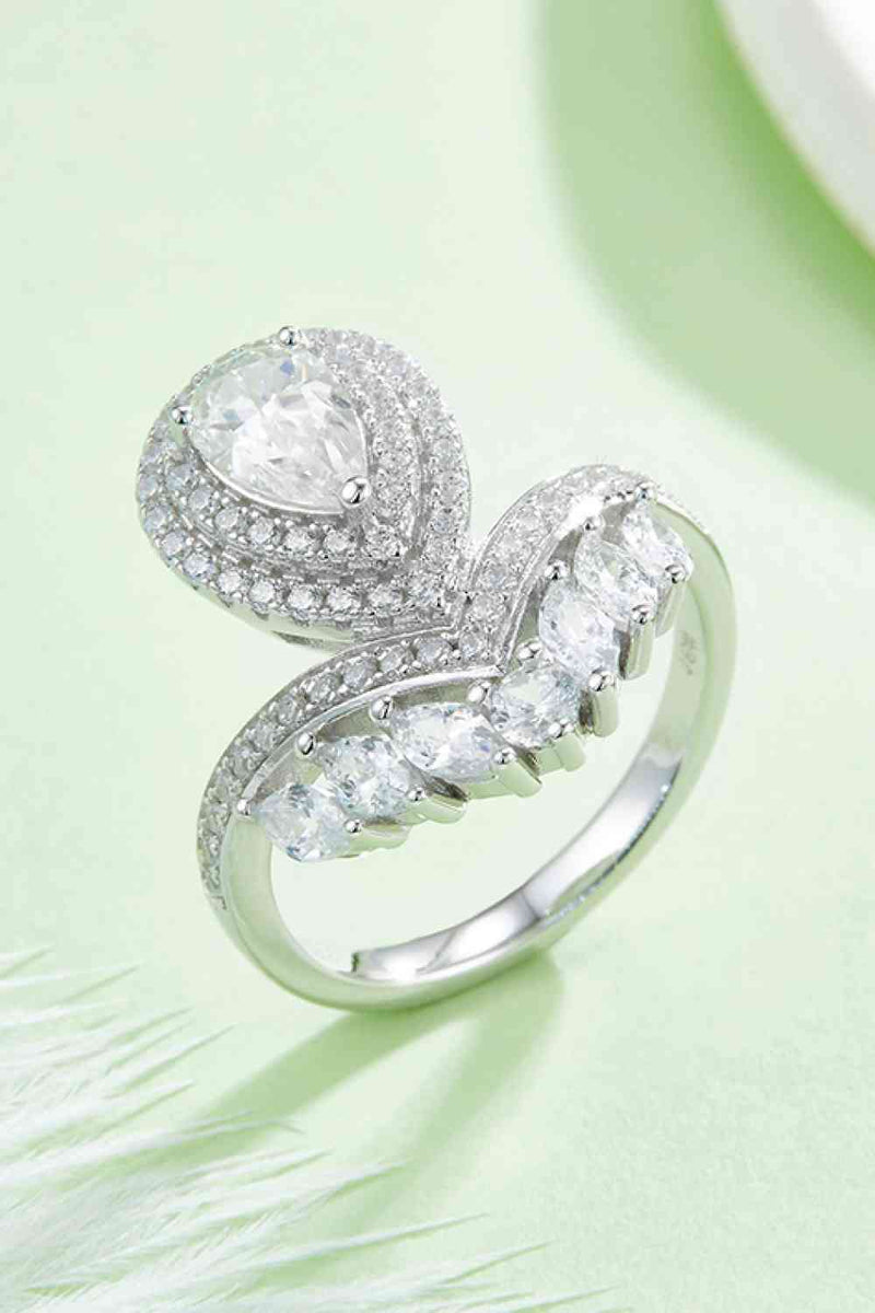 1 carat moissanite store ring price