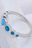 925 Sterling Silver Multi-Opal Ring