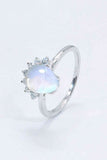 925 Sterling Silver Moonstone Ring