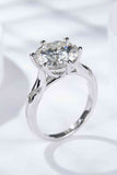 5 Carat  Moissanite Solitaire Ring