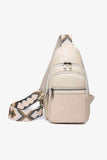 Adored It's Your Time PU Leather Sling Bag