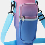 Insulated Tumbler Cup Sleeve With Adjustable Shoulder Strap