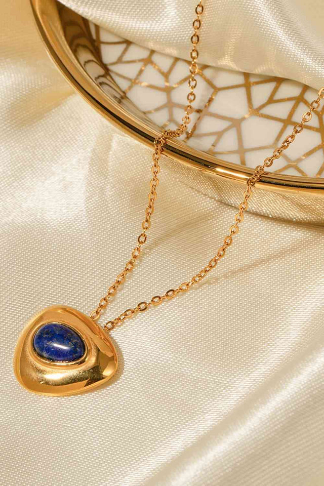 Lapis Lazuli Pendant Necklace