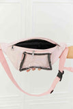 Fame Doing Me Waist Bag in Pink