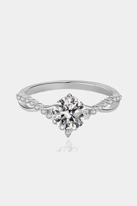 1 Carat Moissanite 925 Sterling Silver Ring